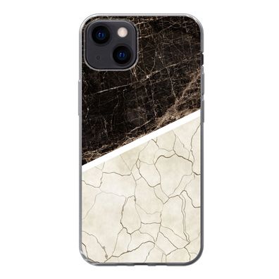 Hülle für iPhone 13 - Marmor - Struktur - Abstrakt - Silikone
