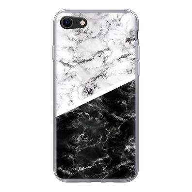 Hülle für iPhone 7 - Marmor - Chic - Collage - Silikone