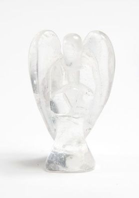 Engelchen aus Bergkristall, ca. 3,5 cm Feng-Shui Figur Schutzengel Engel