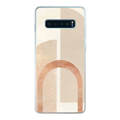 Hülle für Samsung Galaxy S10 Lite - Marmor - Muster - Rosa - Silikone