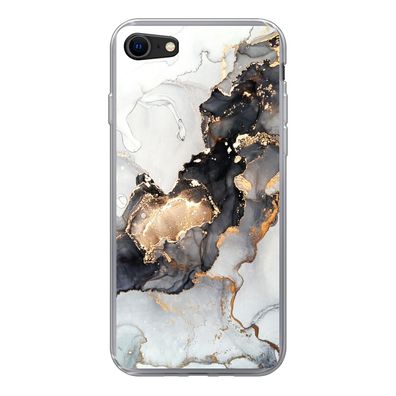 Hülle für iPhone 8 - Farbe - Marmor - Luxus - Silikone