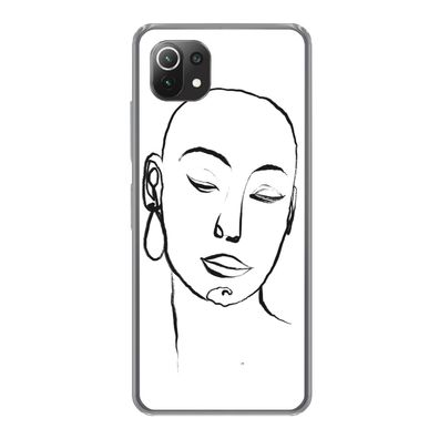 Hülle für Xiaomi 11T - Frau - Gesicht - Porträt - Silikone