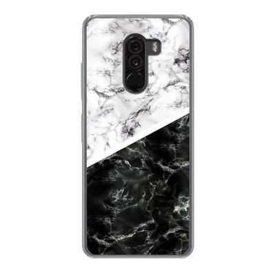 Hülle für Xiaomi Pocophone F1 - Marmor - Chic - Collage - Silikone