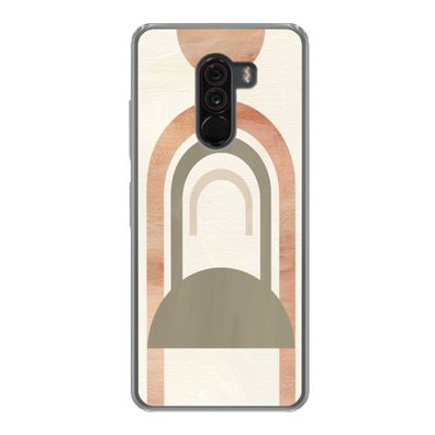 Hülle für Xiaomi Pocophone F1 - Rosa - Grün - Abstrakt - Silikone