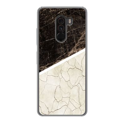 Hülle für Xiaomi Pocophone F1 - Marmor - Struktur - Abstrakt - Silikone