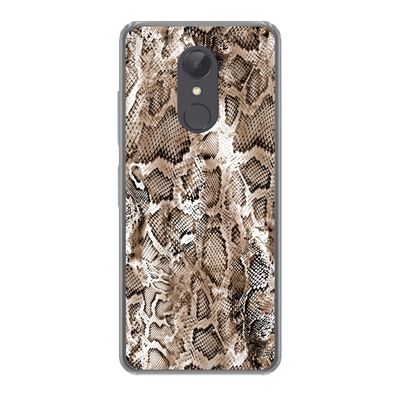 Hülle für Xiaomi Redmi 5 - Tiermuster - Schlange - Haut - Silikone