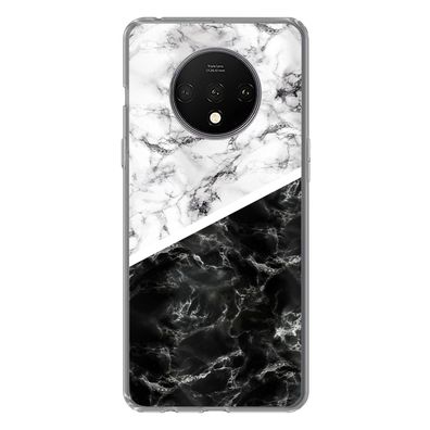 Hülle für OnePlus 7T - Marmor - Chic - Collage - Silikone
