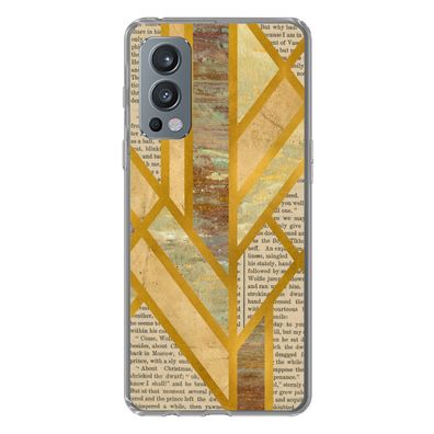 Hülle für OnePlus Nord 2 5G - Gold - Marmor - Vintage - Silikone