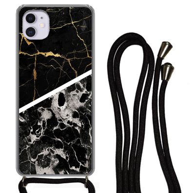Hülle für iPhone 11 - Marmor - Gold - Luxus - Silikone
