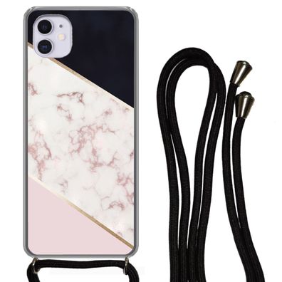 Hülle für iPhone 11 - Marmor - Roségold - Luxus - Silikone