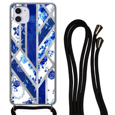 Hülle für iPhone 11 - Delfter Blau - Design - Luxus - Silikone