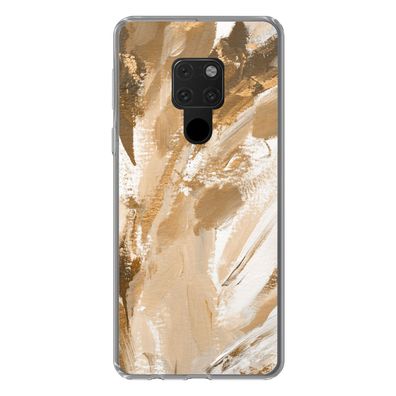 Hülle für Huawei Mate 20 - Farbe - Gold - Beige - Silikone