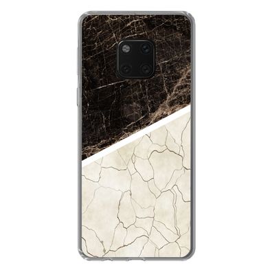 Hülle für Huawei Mate 20 Pro - Marmor - Struktur - Abstrakt - Silikone