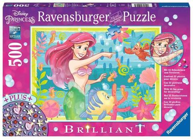 Puzzle Disney Arielles Unterwasserparadies 500 Teile Ravensburger 13327 Princess
