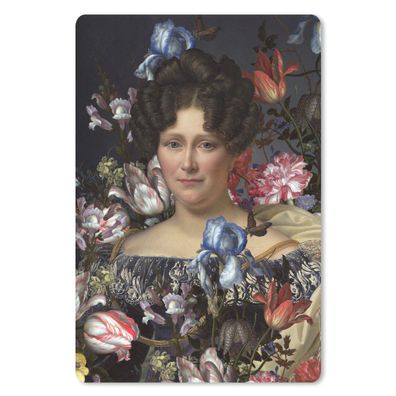 Mauspad - Johanna Henriette Engelen - Dubois Drahonet - Blumen - 18x27 cm
