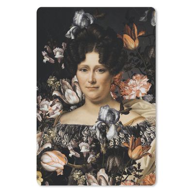 Mauspad - Johanna Henriette Engelen - Dubois Drahonet - Blumen - 40x60 cm