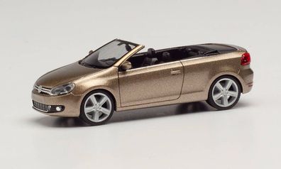 Herpa 034869-002 - VW Golf Cabrio, sweet data gold metallic. 1:87