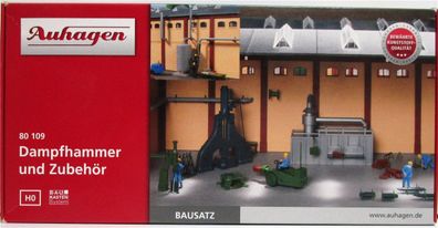 Auhagen H0 80109 Bausatz Dampfhammer und Zubehör Baukastensystem - OVP NEU