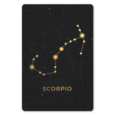 Mauspad - Sternbild - Skorpion - Astrologie - 40x60 cm