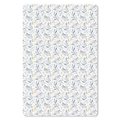 Mauspad - Blumen - Pflanzen - Farben - 18x27 cm