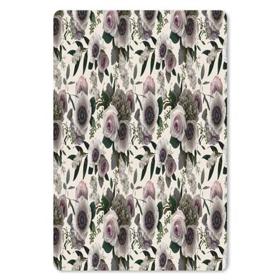 Mauspad - Blumen - Flora - Rosa - 40x60 cm