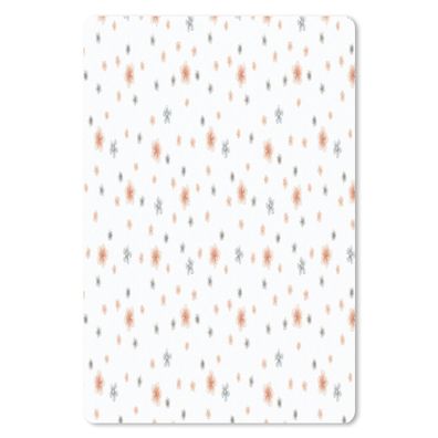 Mauspad - Vintage - Flora - Pastell - 40x60 cm