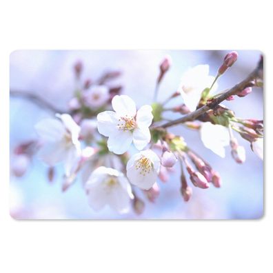 Mauspad - Blumen - Sakura - Zweig - 27x18 cm