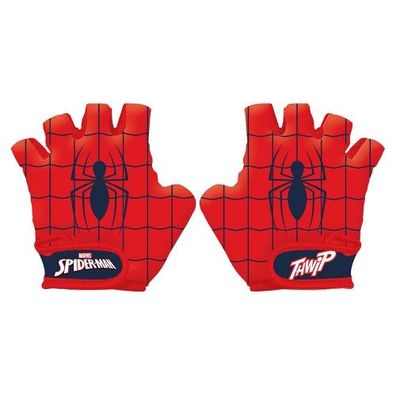 Disney/ Marvel Fahrradhandschuhe Spiderman, Größe S, fingerloser Schutz-Handschuh