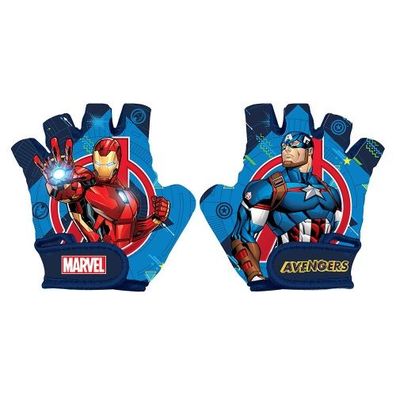 Disney/ Marvel Fahrradhandschuhe Avengers, Größe S, fingerloser Schutz-Handschuh