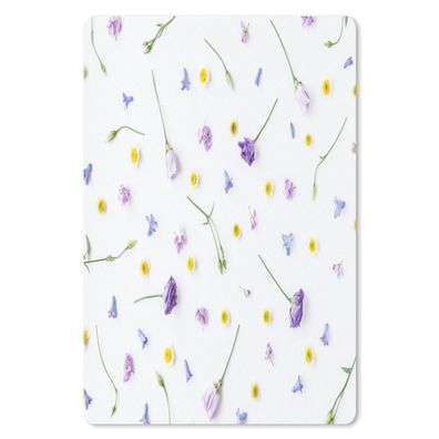 Mauspad - Blumen - Pastell - Vintage - 40x60 cm