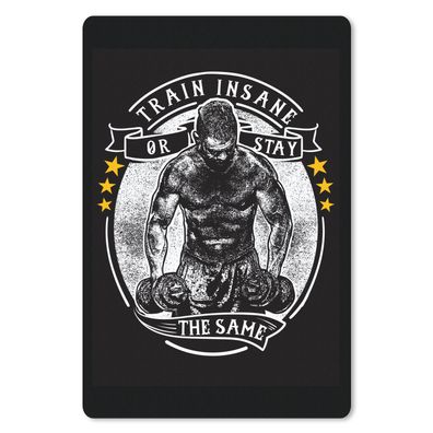 Mauspad - Mancave - Sport - Retro - Zitat - 40x60 cm