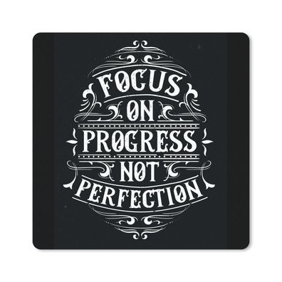 Mauspad - Motivation - Briefe - Retro - 30x30 cm