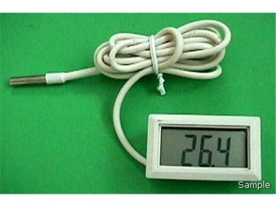 Kühlschrank Thermometer -50/ + 70°C Digital