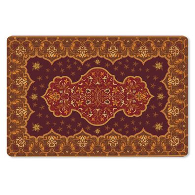 Mauspad - Perserteppich - Teppich - Muster - Braun - 27x18 cm