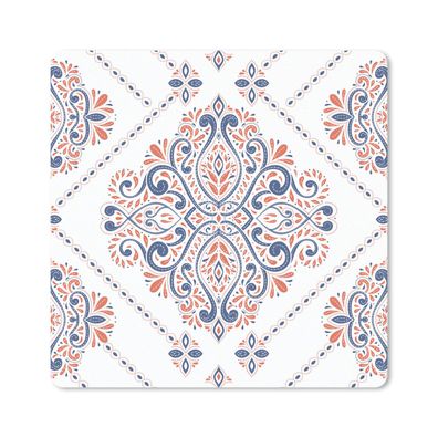 Mauspad - Muster - Blumen - Mandala - 20x20 cm