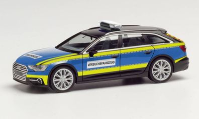 Herpa 095860 - Audi A6 Avant - Polizei Versuchsfahrzeug. 1:87