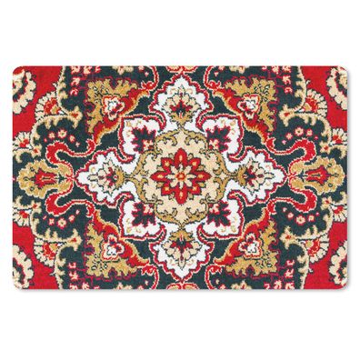 Schreibtischunterlage - Persischer Teppich - Mandala - Teppich - 60x40 cm - Mauspad