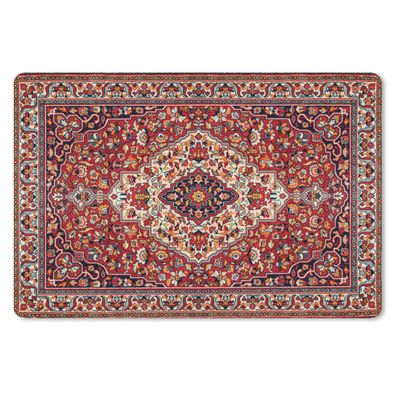 Schreibtischunterlage - Persische Teppiche - Teppiche - Muster - Rot - 60x40 cm - Mau