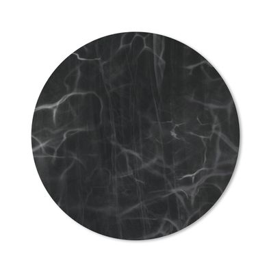 Mauspad - Marmor - Muster - Schwarz - 20x20 cm