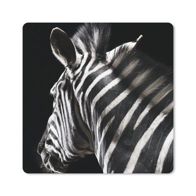 Mauspad - Zebra - Wilde Tiere - Muster - 20x20 cm
