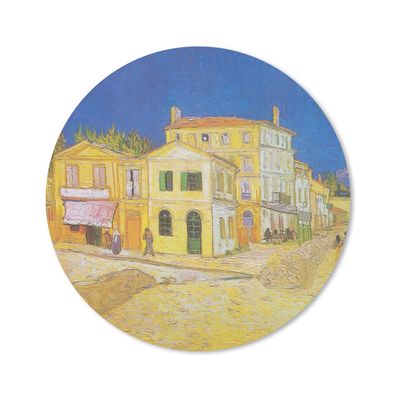 Mauspad - Das gelbe Haus - Vincent van Gogh - 20x20 cm