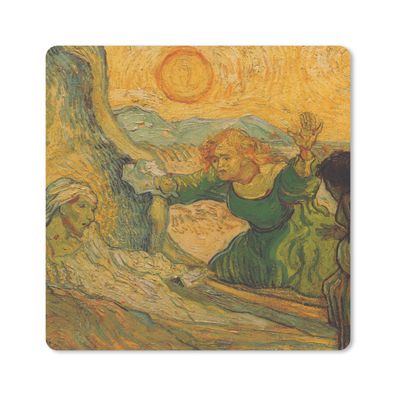 Mauspad - Die Auferweckung des Lazarus - Vincent van Gogh - 20x20 cm
