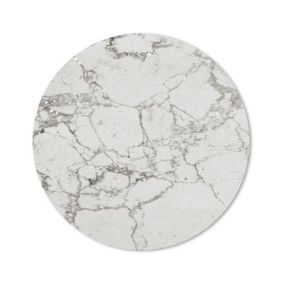 Mauspad - Marmor - Silber - Glitter - 50x50 cm