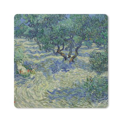 Mauspad - Der Olivenhain - Vincent van Gogh - 20x20 cm