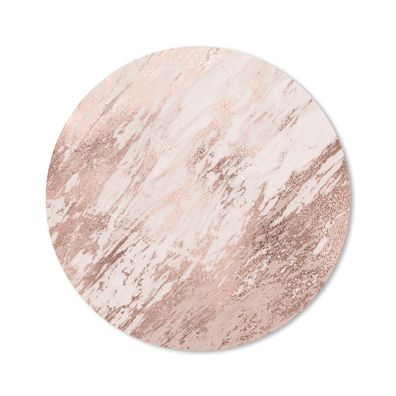Mauspad - Marmor - Rosa - Muster - 50x50 cm