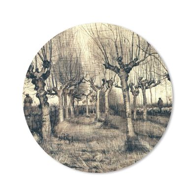 Mauspad - Pollard-Birken - Vincent van Gogh - 20x20 cm