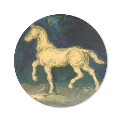 Mauspad - Pferd - Vincent van Gogh - 20x20 cm