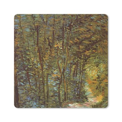 Mauspad - In den Wäldern - Vincent van Gogh - 20x20 cm
