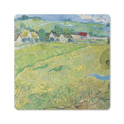 Mauspad - Les Vessenots in Auvers - Vincent van Gogh - 20x20 cm
