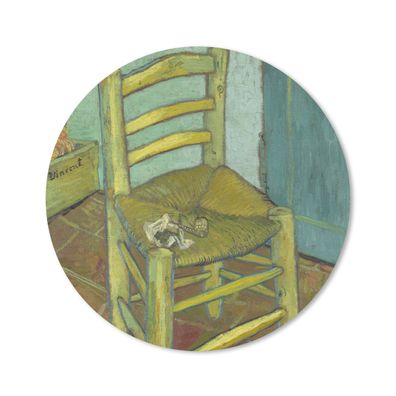 Mauspad - Der Stuhl von Vincent - Vincent van Gogh - 20x20 cm